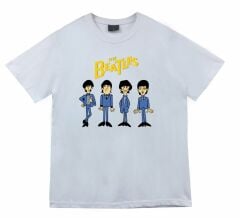 The Beatles Baskılı T-shirt