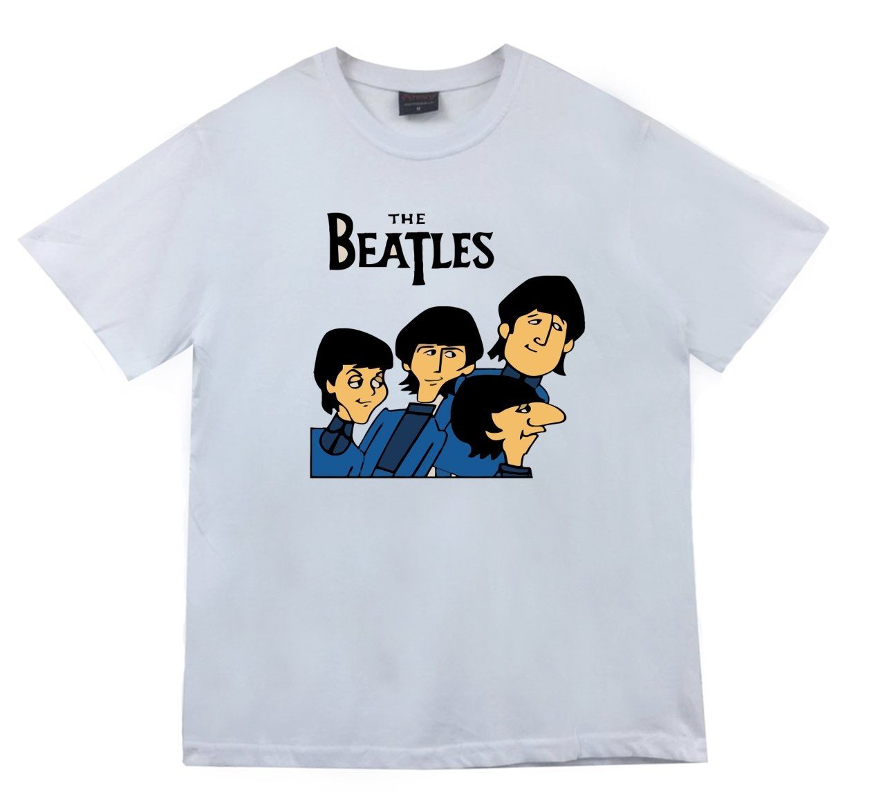 Beatles cartoon t shirt 2025 Beatles cartoon t shirt 2025