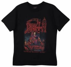 Death Baskılı T-shirt