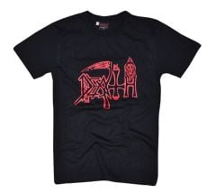 Death Baskılı T-shirt