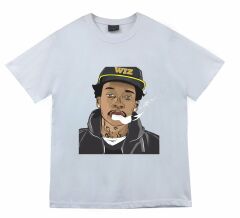 Wiz Khalifa Baskılı T-shirt