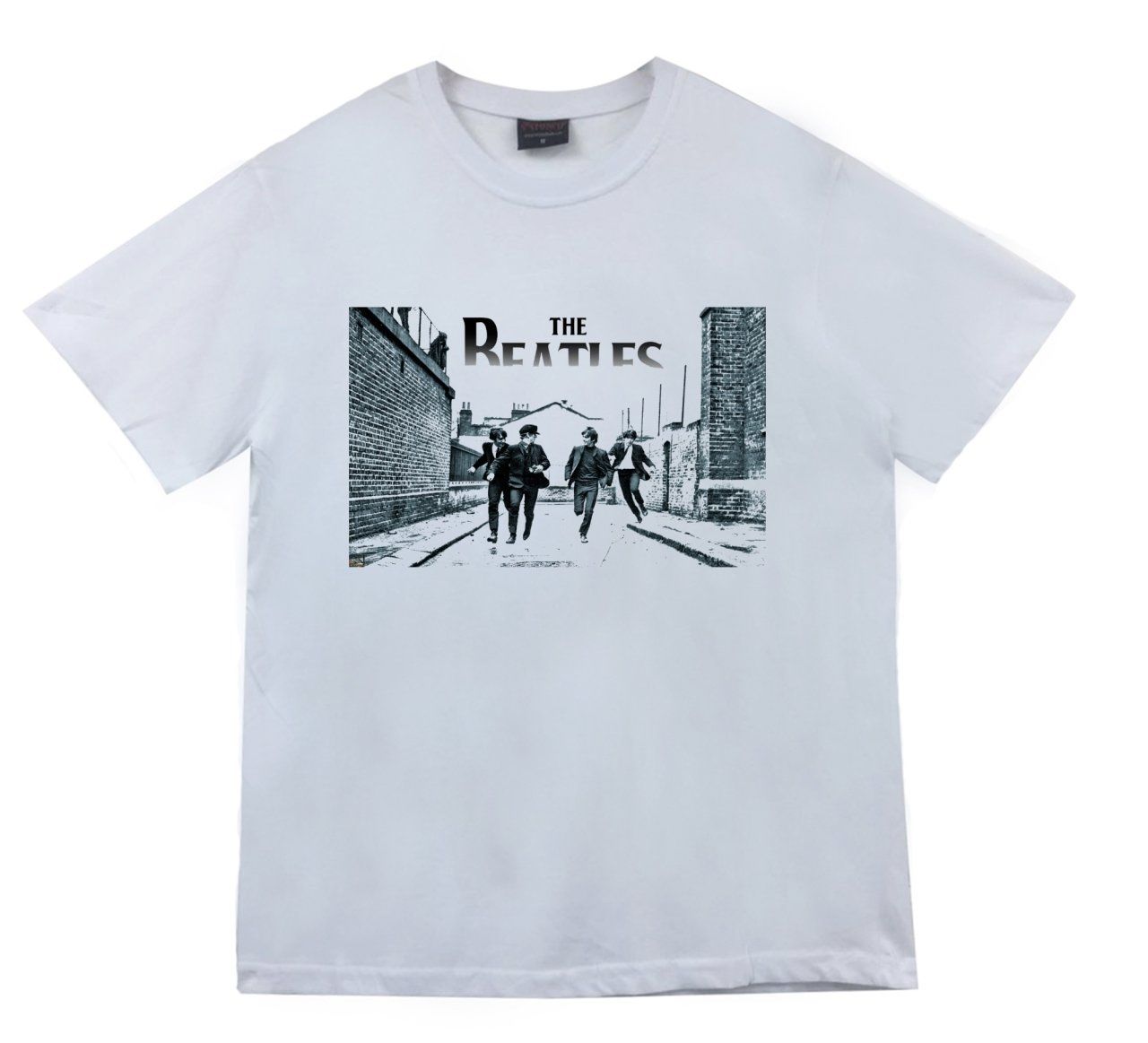 The Beatles Baskılı T-shirt