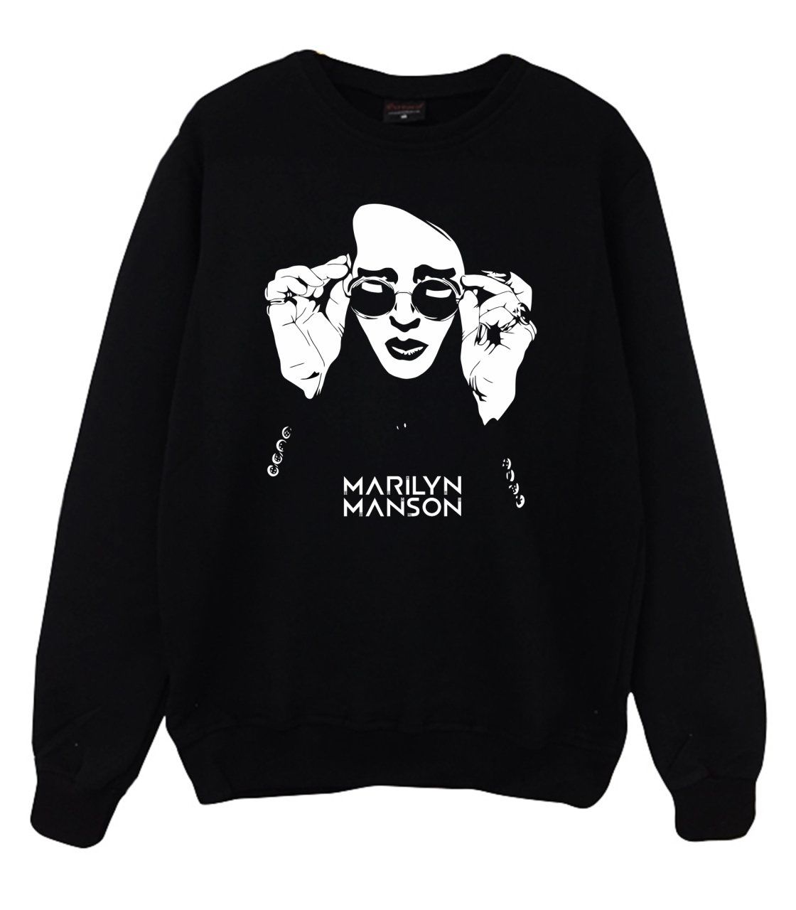 Marilyn Manson Baskılı Sweatshirt