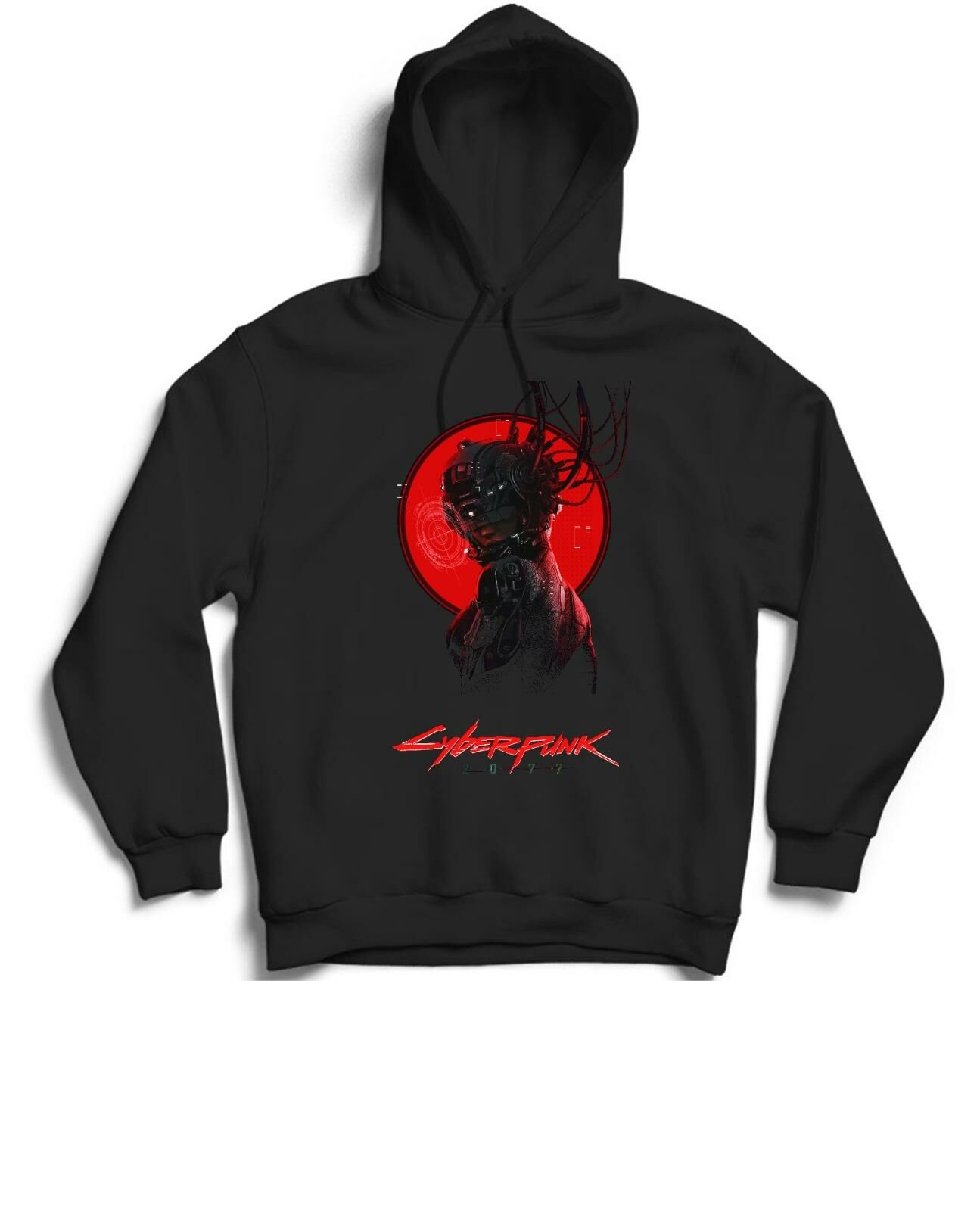 Cyberpunk 2077 Bask l Kapu onlu Sweatshirt
