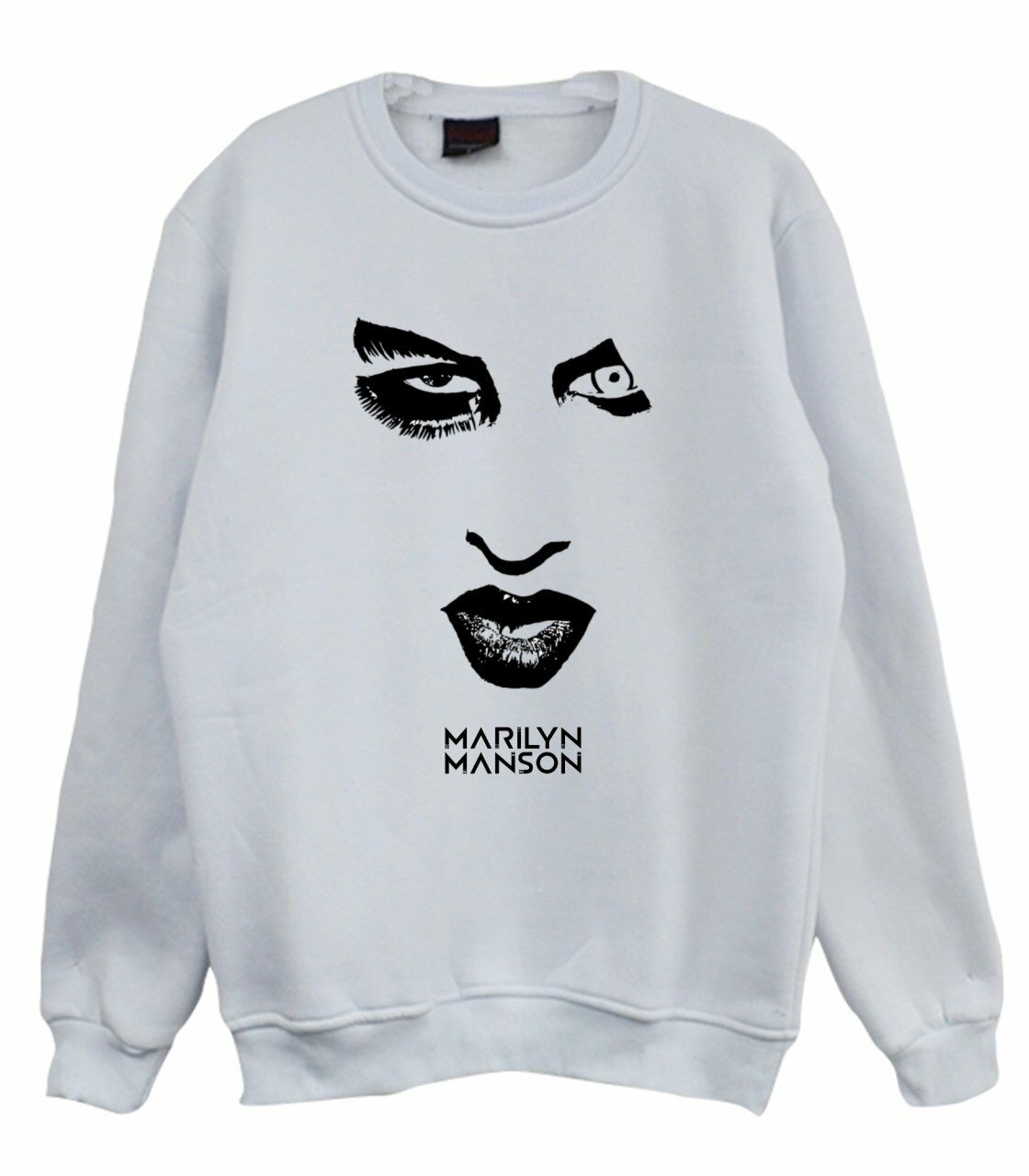 Marilyn Manson Baskılı Sweatshirt