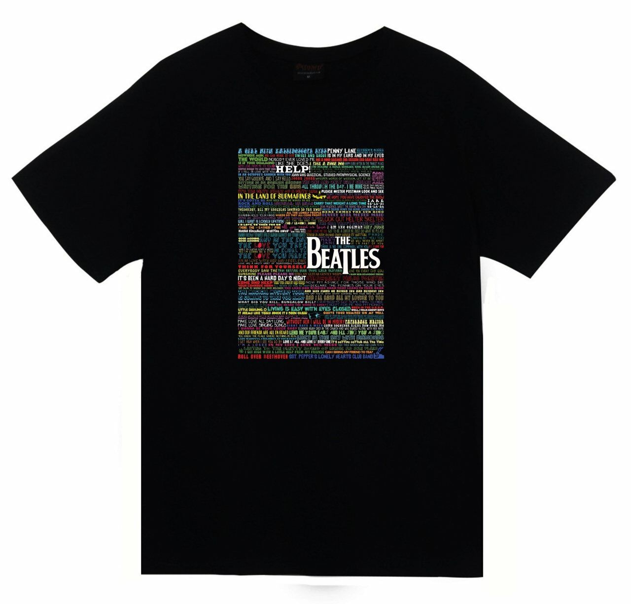 The Beatles Baskılı T-shirt