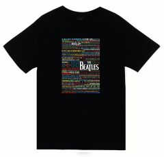 The Beatles Baskılı T-shirt
