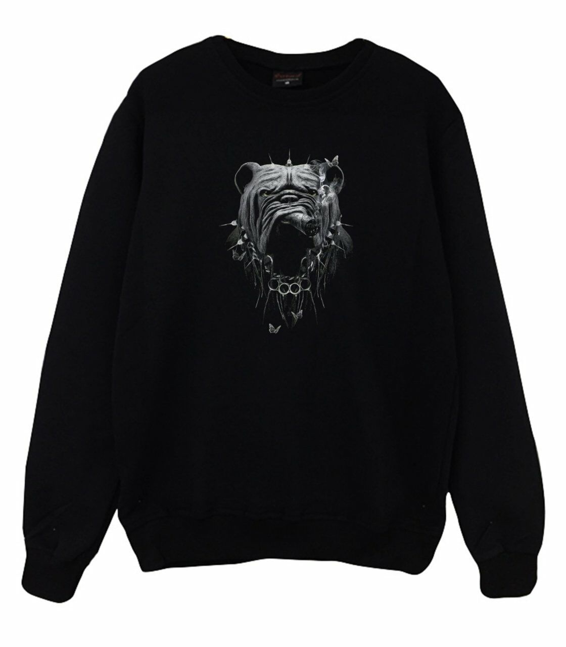 Pitbull Baskılı Sweatshirt