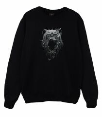 Pitbull Baskılı Sweatshirt