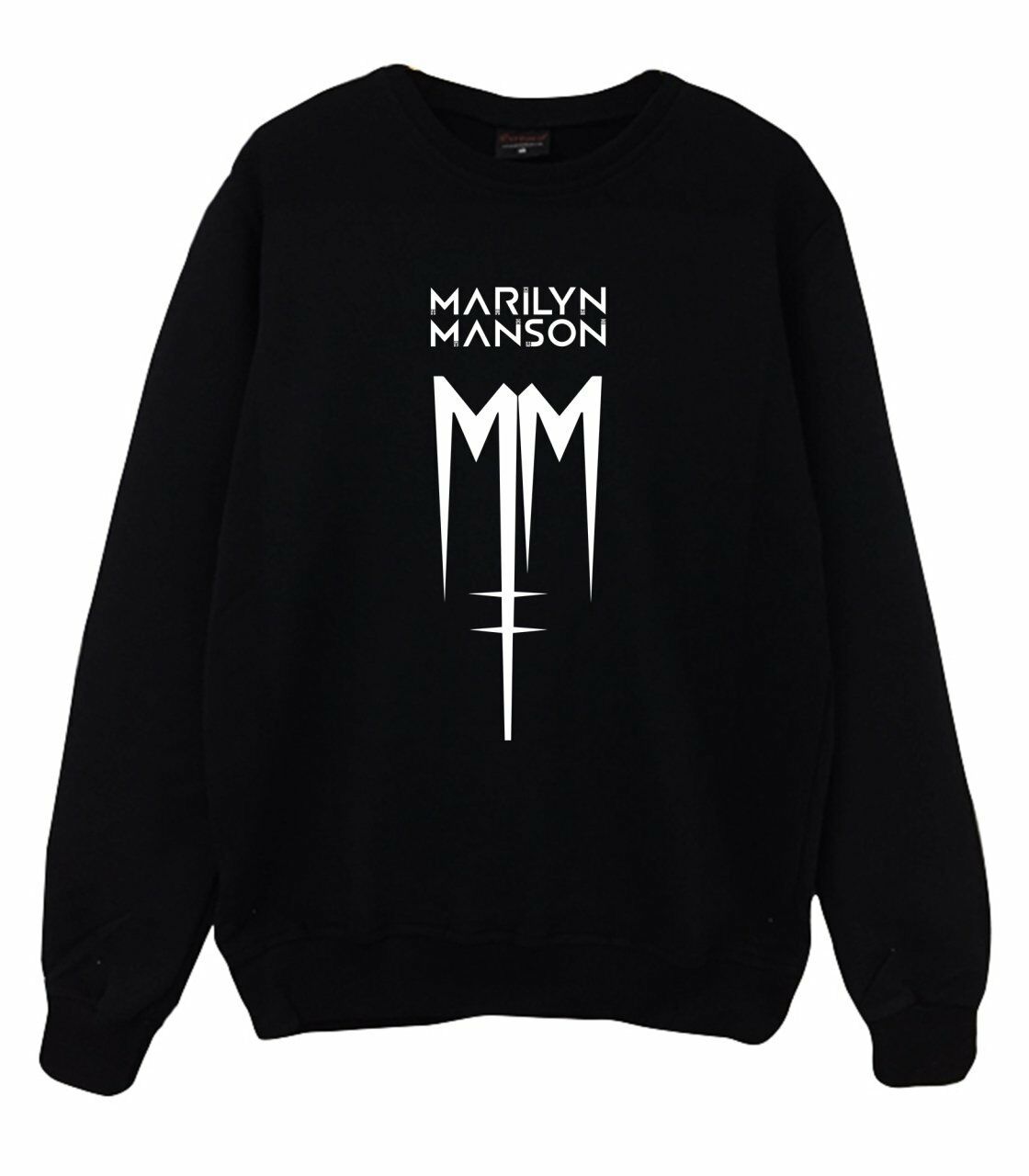 Marilyn Manson Baskılı Sweatshirt