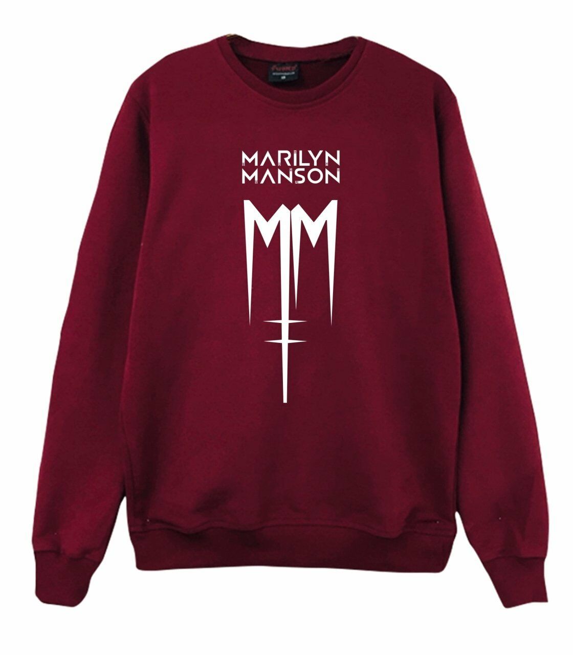 Marilyn Manson Baskılı Sweatshirt