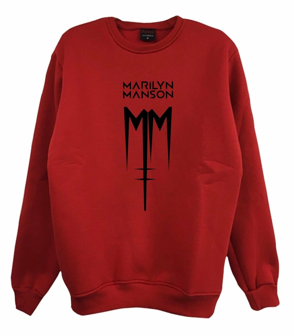 Marilyn Manson Baskılı Sweatshirt