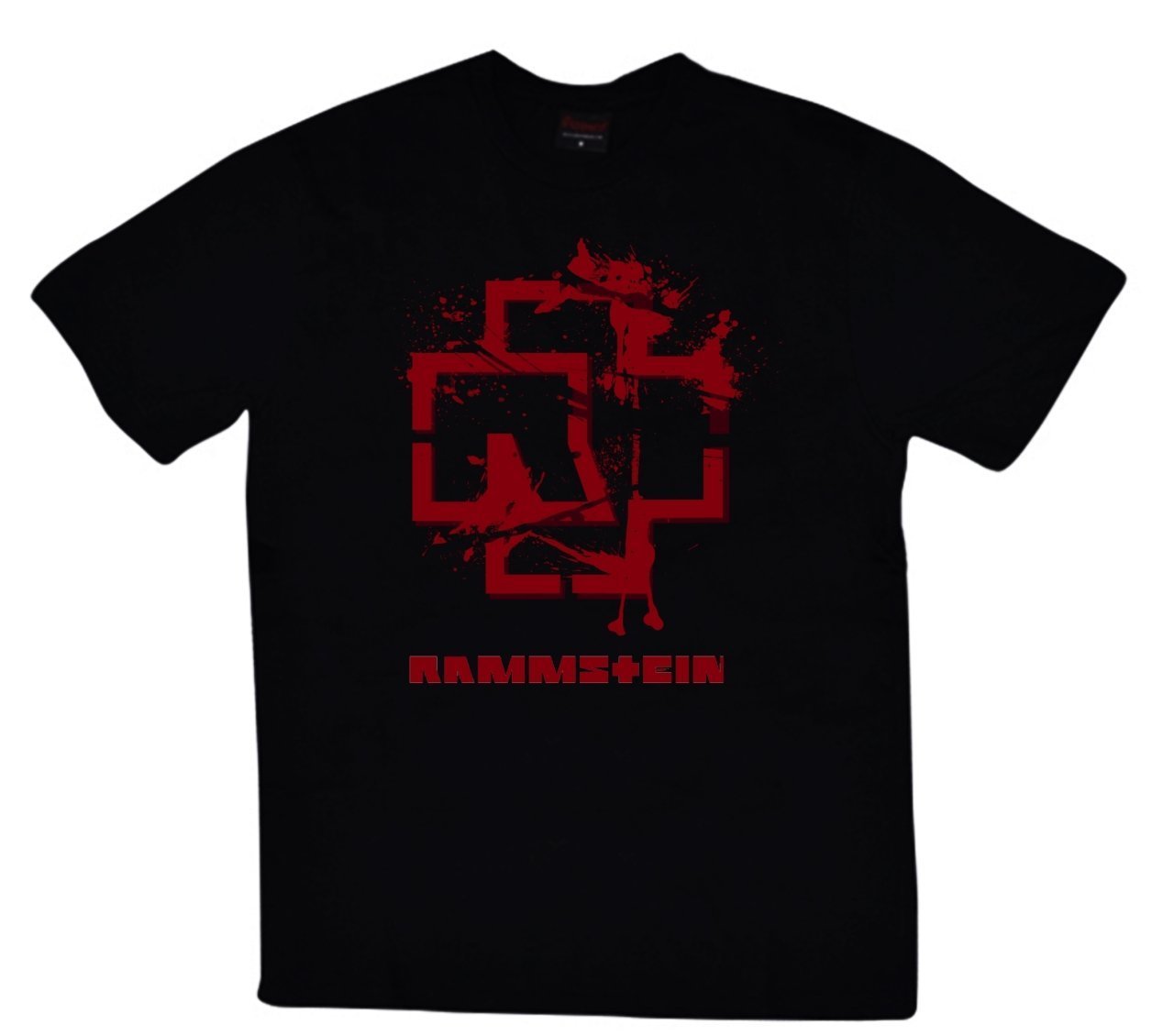 Rammstein Baskılı T-shirt SİYAH - 3XL
