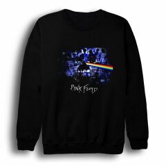 Pink Floyd Baskılı Sweatshirt