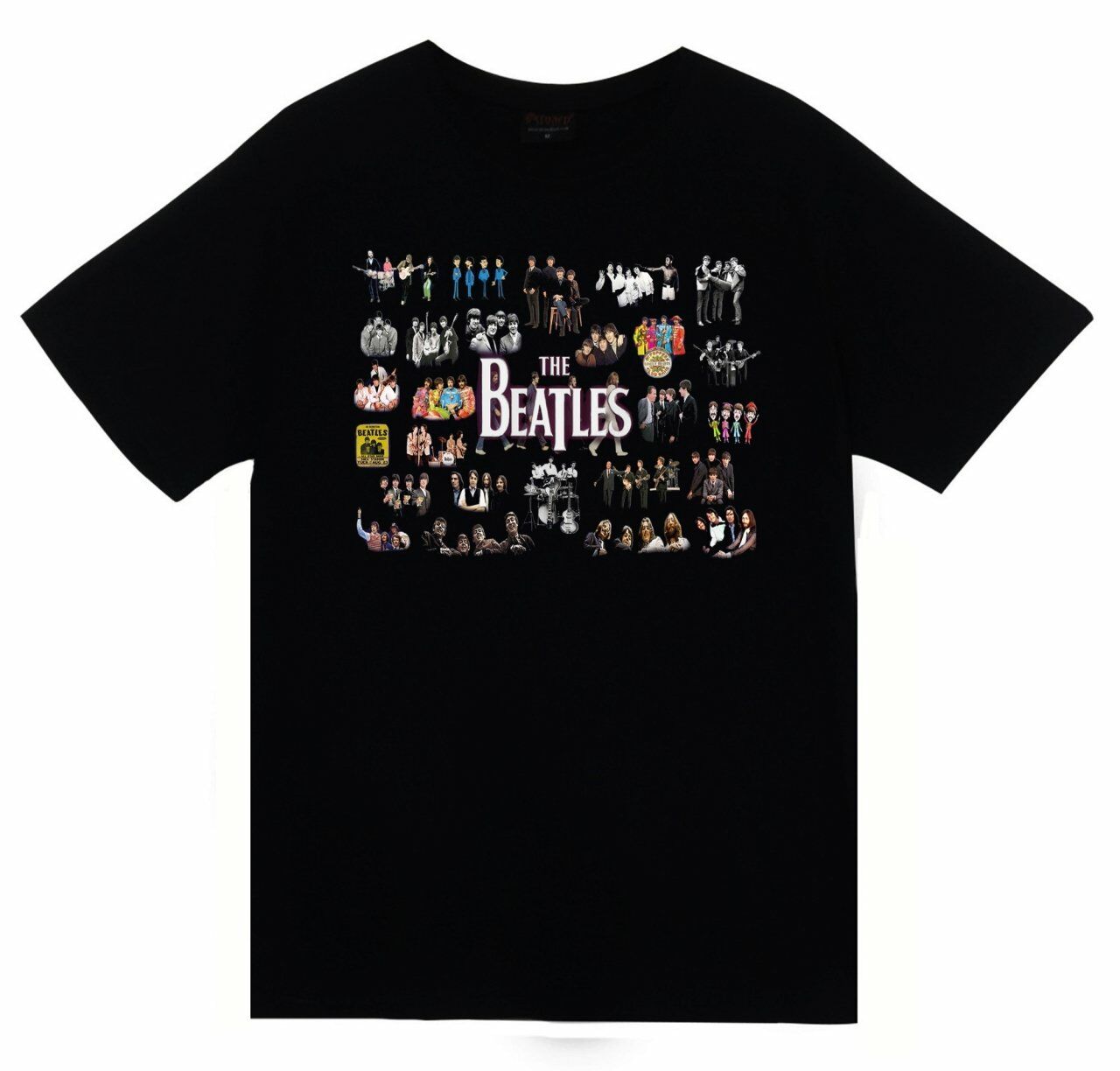 The Beatles Baskılı T-shirt