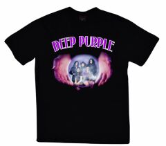 Deep Purple Baskılı T-shirt