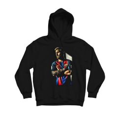 Lionel Messi Baskılı Kapşonlu Sweatshirt