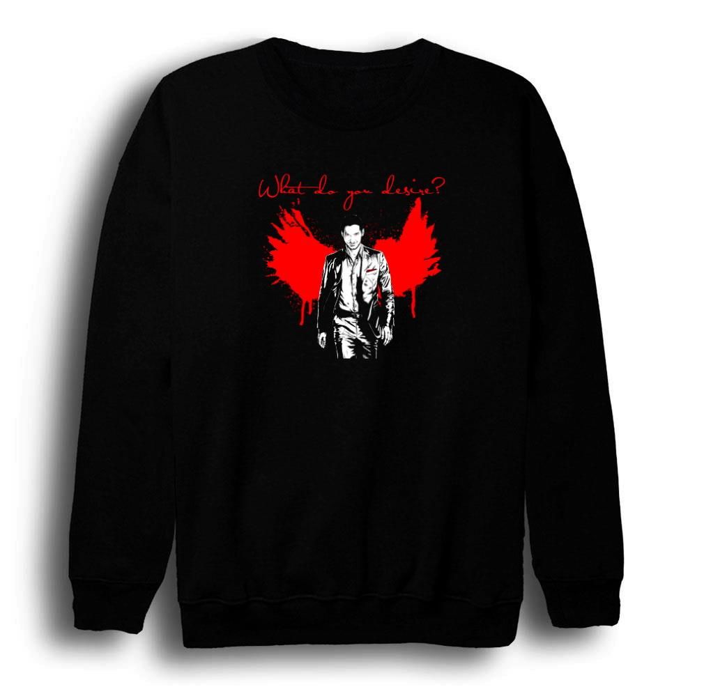 What Do You Desire Baskılı Sweatshirt