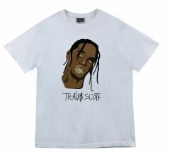 Astraworld Travis Scott Baskılı T-shirt