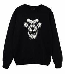 Aslan Baskılı Sweatshirt
