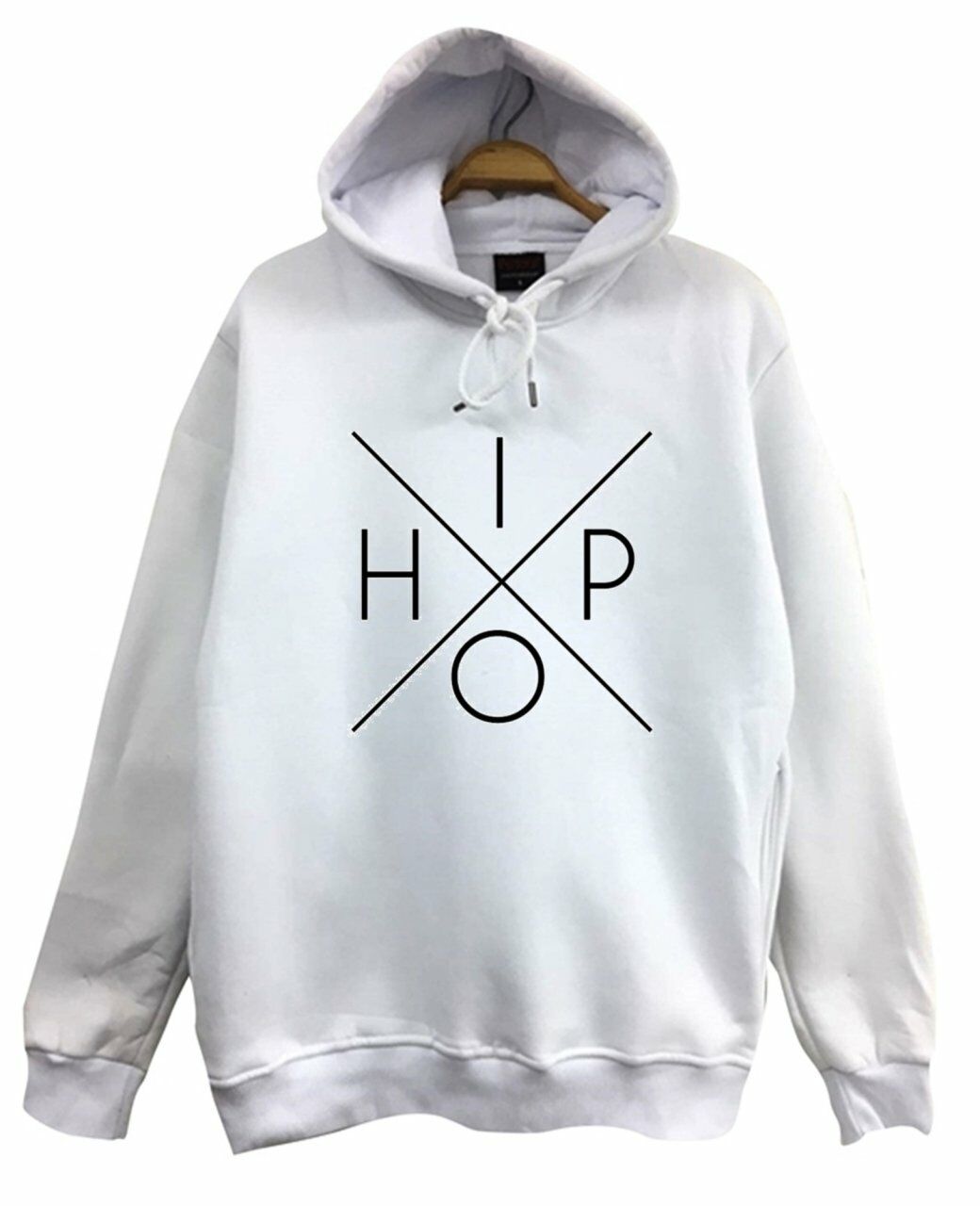 Hip Hop Baskılı Sweatshirt