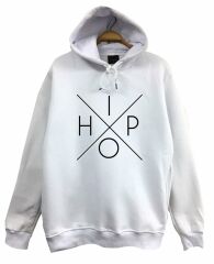 Hip Hop Baskılı Sweatshirt