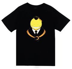 Assassination Classroom Koro Sensei Baskılı T-shirt SİYAH - M