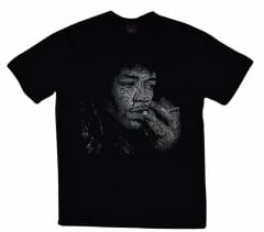 Jimi Hendrix Baskılı T-shirt