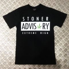 STONER ADVISORY Baskılı T-shirt