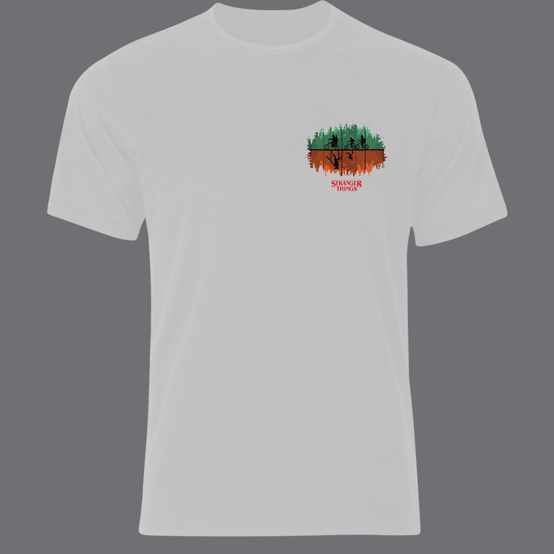 STRANGER THINGS Baskılı T-shirt