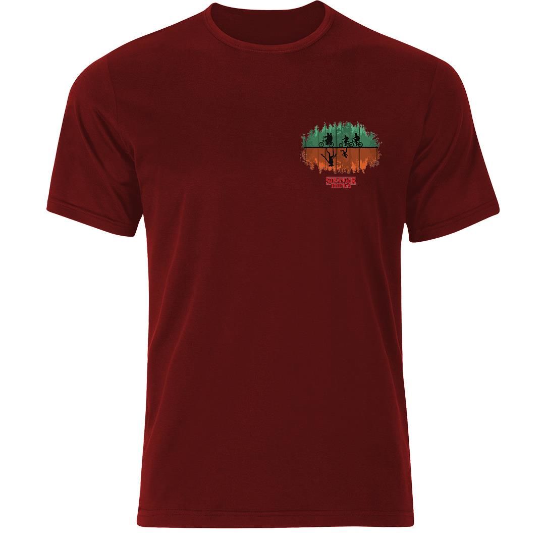 STRANGER THINGS Baskılı T-shirt