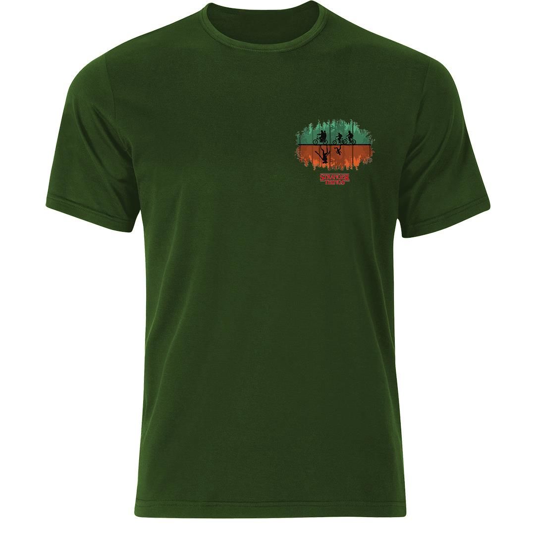 STRANGER THINGS Baskılı T-shirt