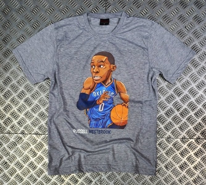 Russell westbrook t shirt clearance