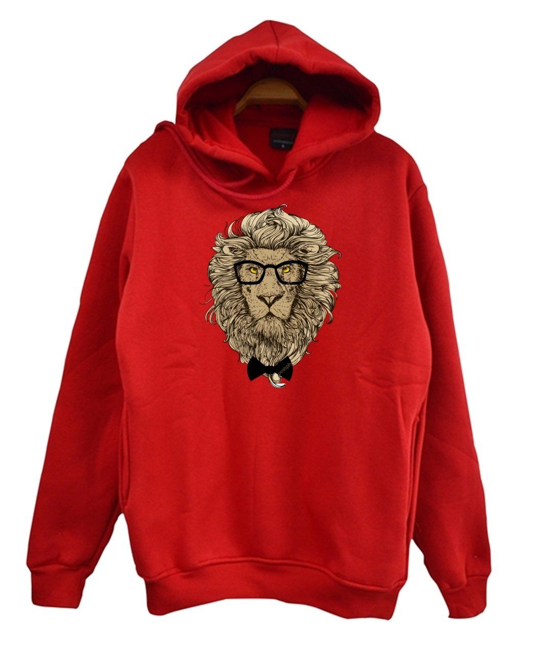 Aslan Gözlüklü Baskılı Çocuk Sweatshirt