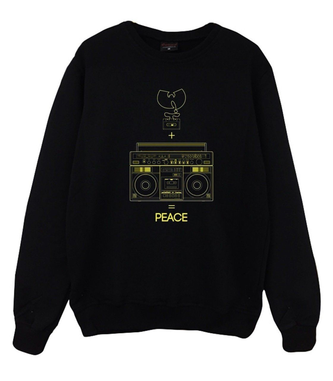 Wu Tang Baskılı Sweatshirt