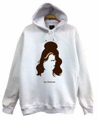 Amy Winehouse Baskılı Sweatshirt
