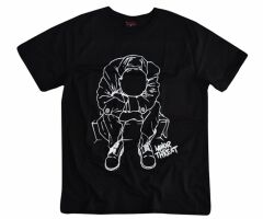Minor Threat Baskılı T-shirt