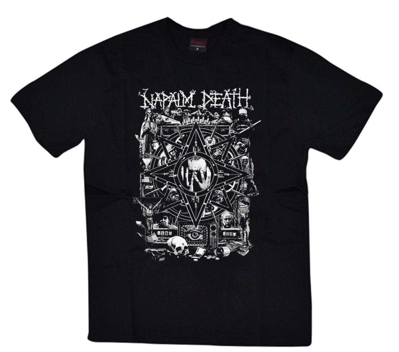 Napalm Death Baskılı T-shirt