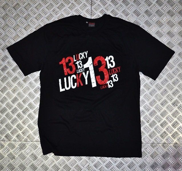 LUCKY Baskılı T-shirt