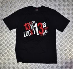 LUCKY Baskılı T-shirt