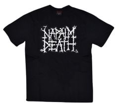 Napalm Death Baskılı T-shirt