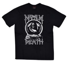 Napalm Death Baskılı T-shirt
