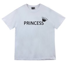 Princess Prenses Baskılı T-shirt BEYAZ - L