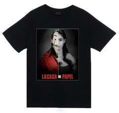La Casa De Papel Baskılı -T-shirt