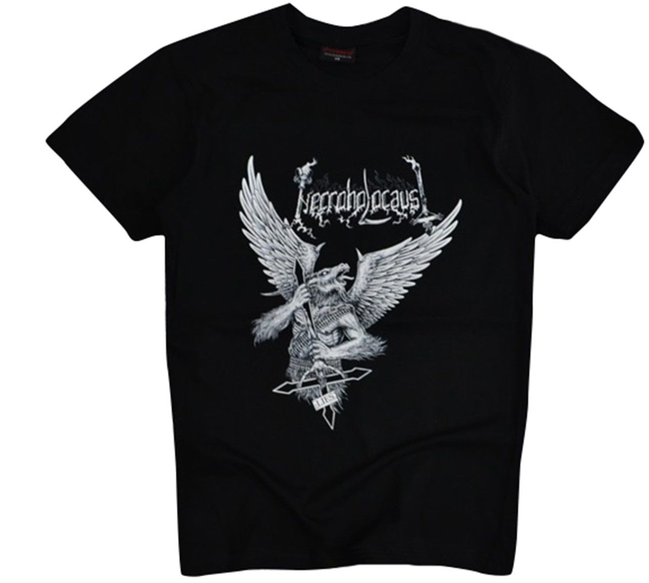 Necroholocaust Baskılı T-shirt
