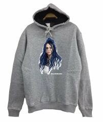 Billie Eilish Baskılı Sweatshirt