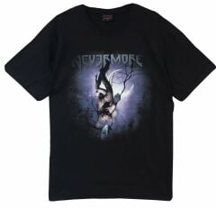 Nevermore Baskılı T-shirt