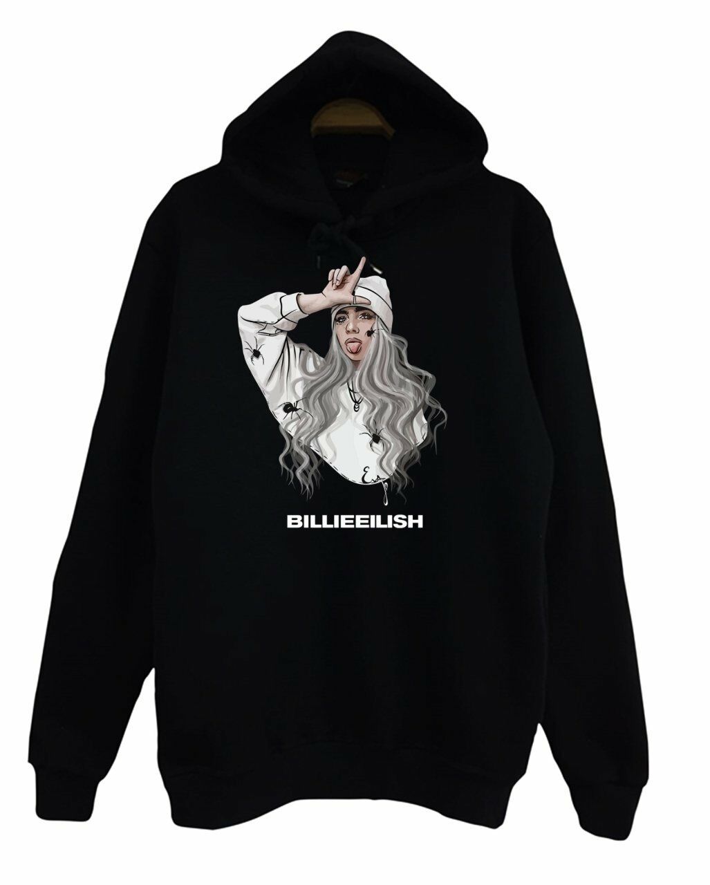 Billie Eilish Baskılı Sweatshirt