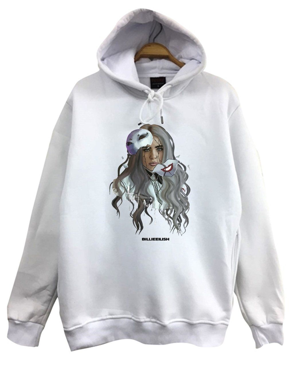 Billie Eilish Baskılı Sweatshirt