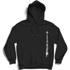 Uçak Baskılı Kapşonlu Sweatshirt ( Havacılık , Airport , Pilot , Tişört )